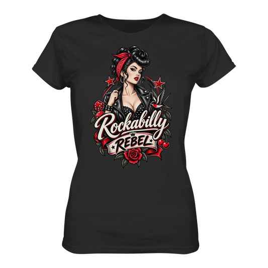 Rockabilly Rebel Rose – Rosen sind rot, Rebellinnen tragen Schwarz