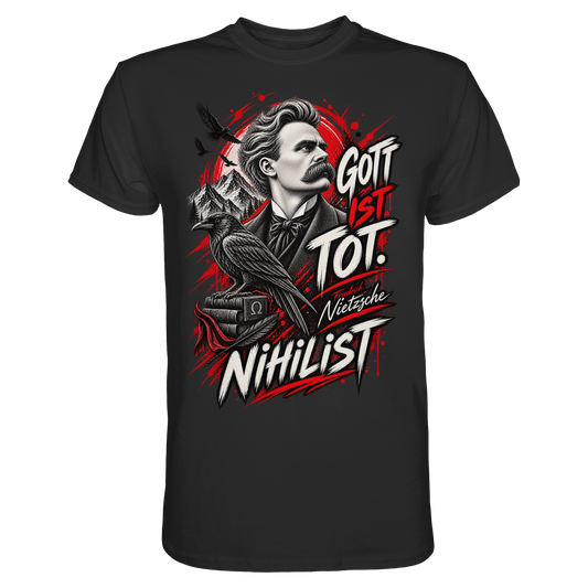 Gott ist tot. Nietzsche Nihilist – Philosophie kann so schön düster sein