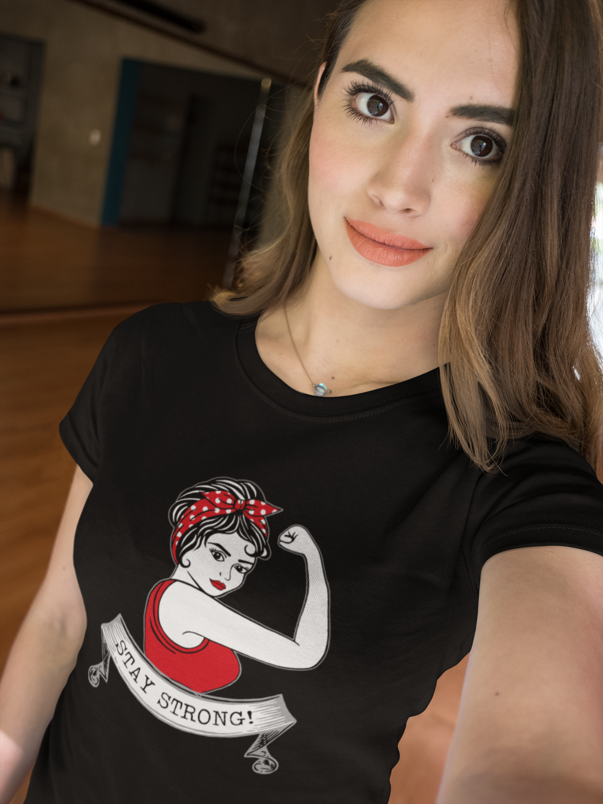 Stay strong! - Ladies Premium Shirt