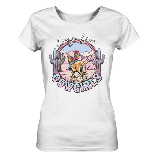 Long Live Cowgirl - Ladies Organic Shirt