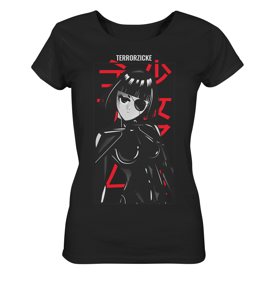 TerrorZicke Manga Anime Style - Ladies Organic Shirt