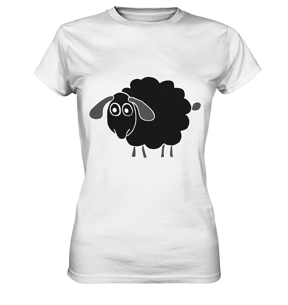 Schwarzes Schaf - Ladies Premium Shirt