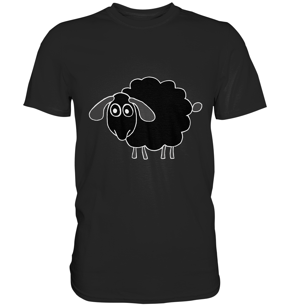 Schwarzes Schaf - Premium Shirt