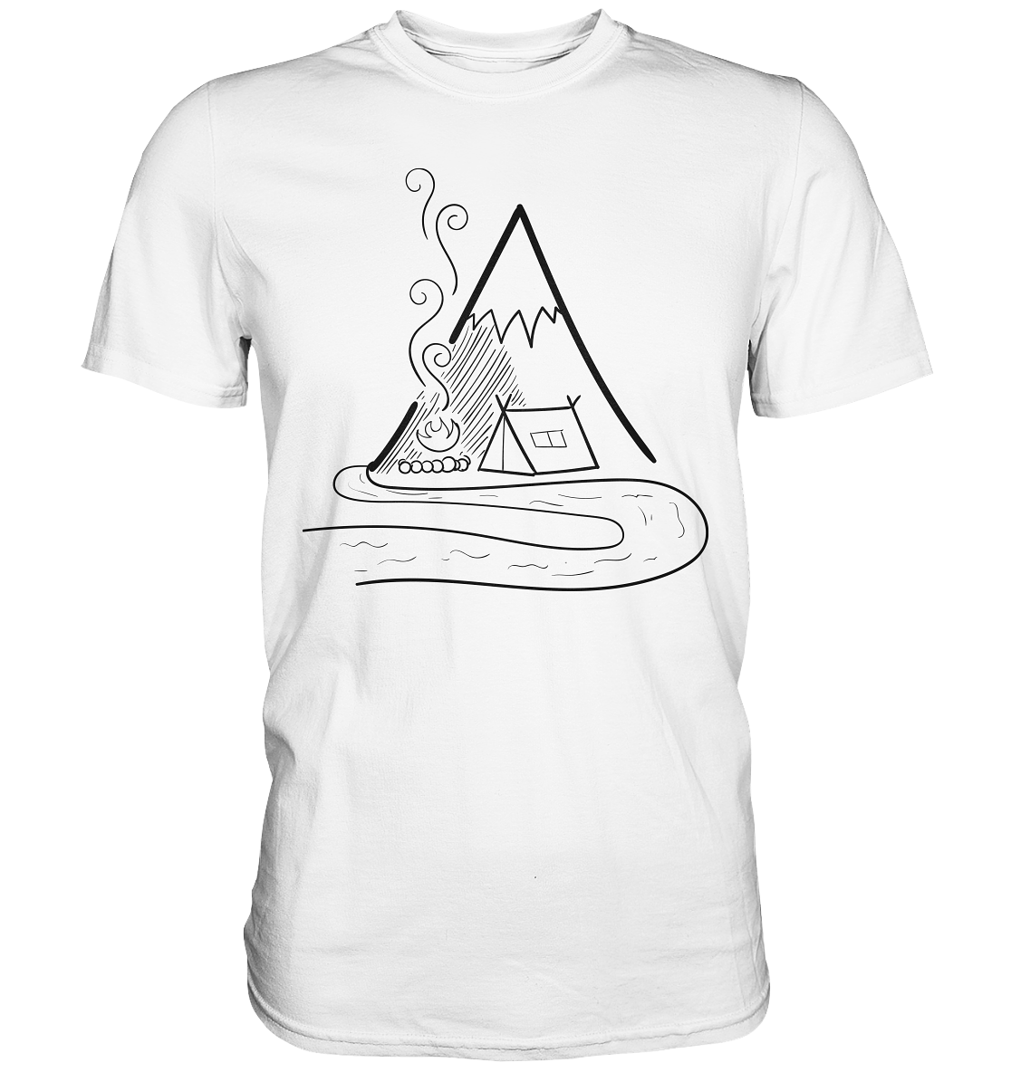 Zelten Camping Outdoor - Premium Shirt