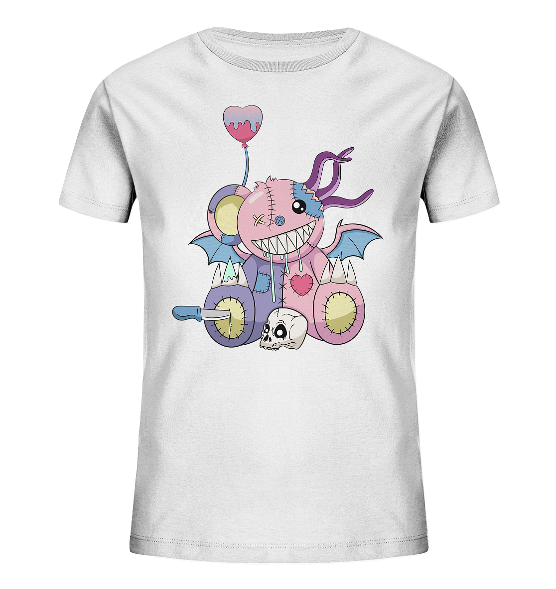 Kawaii Teddy - Kids Organic Shirt