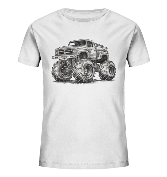 Monster Truck - Kids Organic Shirt