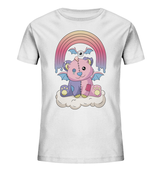 Kawaii Rainbow Teddy - Kids Organic Shirt