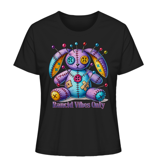 Rancid Vibes Only Voodoo Bunny Doll Ladies T-Shirt schwarz