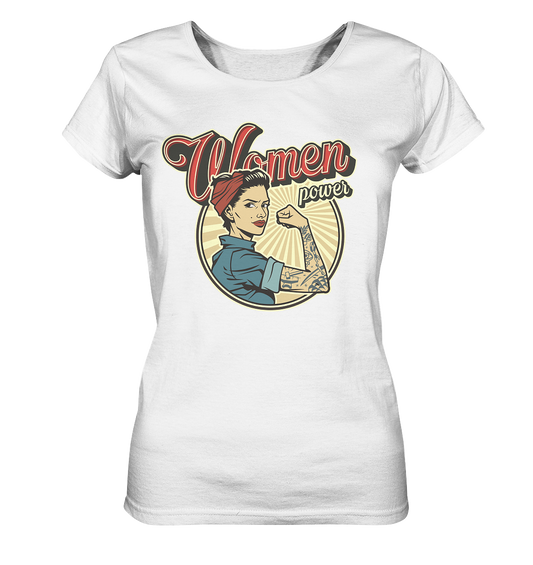 Women Power - Ladies Organic Shirt