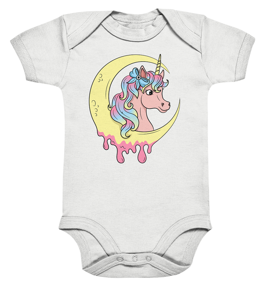 Kawaii Unicorn - Organic Baby Bodysuite