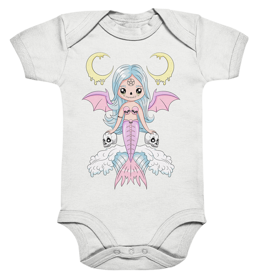 Kawaii Mermaid - Organic Baby Bodysuite