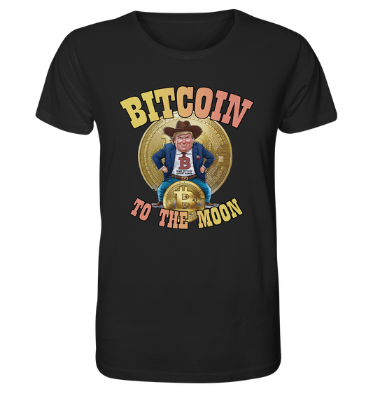 Bitcoin to the moon. - Organic Shirt