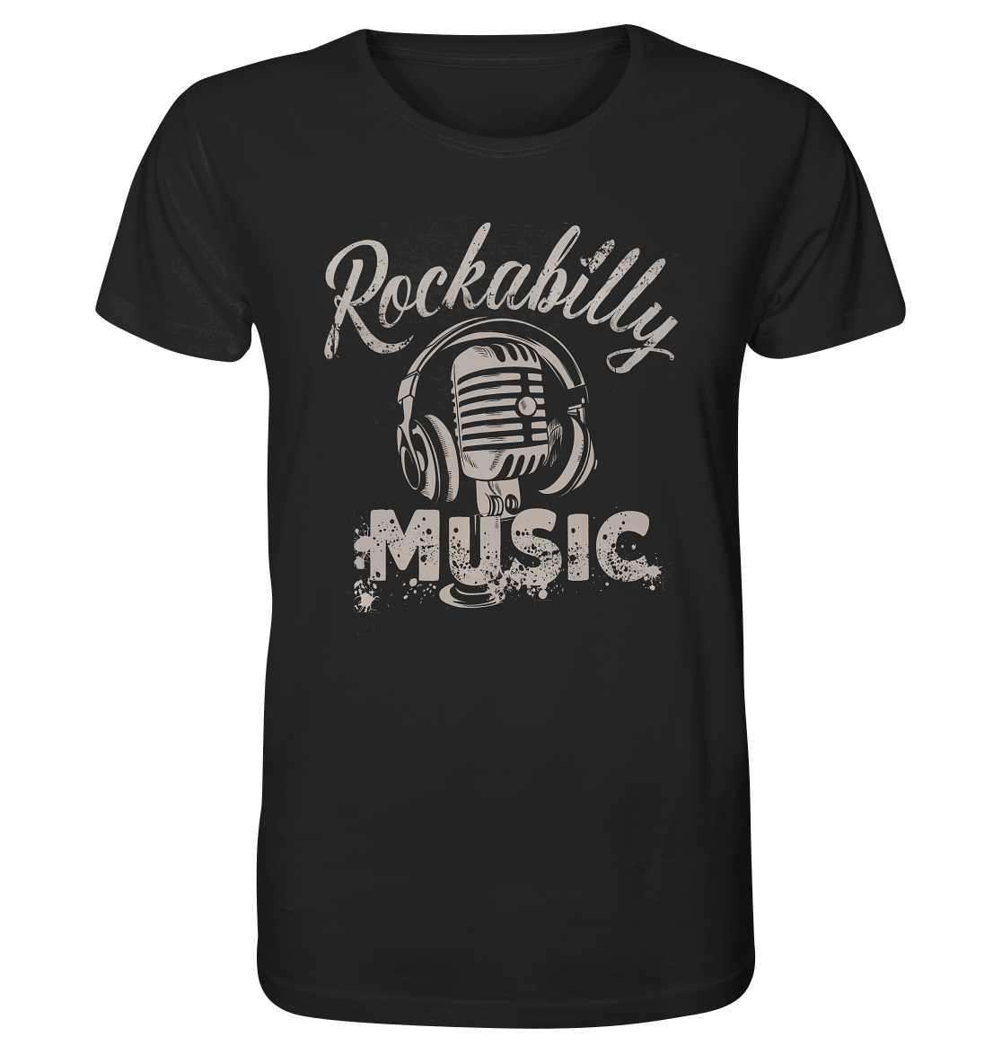 Rockabilly Music. Old School - Organic Shirt
