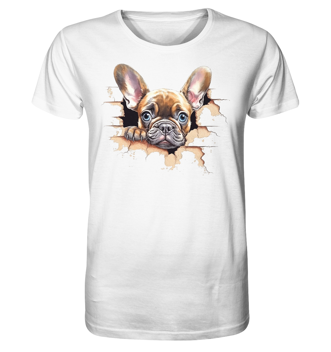 Französische Bulldogge - Organic Shirt