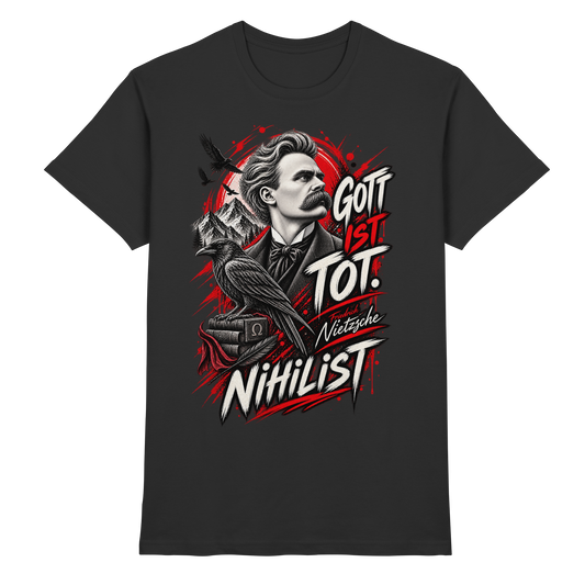 Gott ist tot. Nietzsche Nihilist – Philosophie kann so schön düster sein