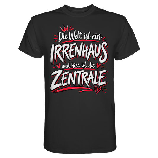 Die Welt ist ein Irrenhaus – und hier ist die Zentrale