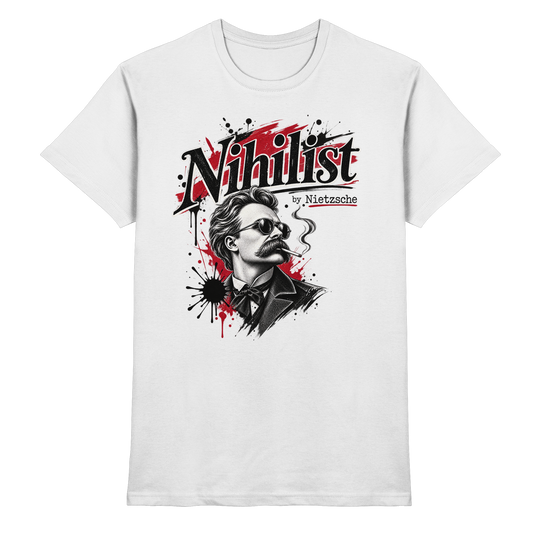 Nihilist by Nietzsche – Nietzsche T-Shirt für Philosophen & Nihilisten