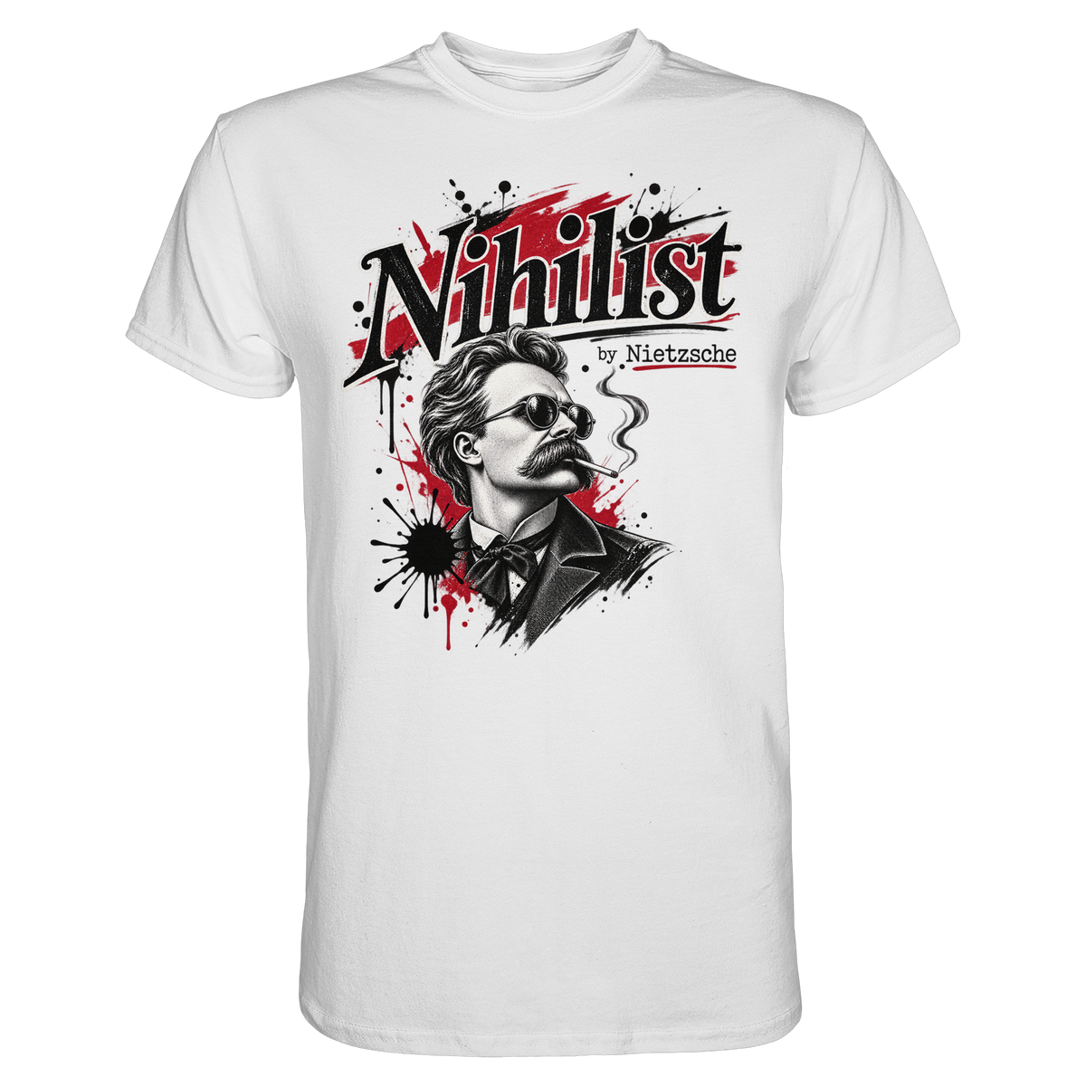 Nihilist by Nietzsche – Nietzsche T-Shirt für Philosophen & Nihilisten