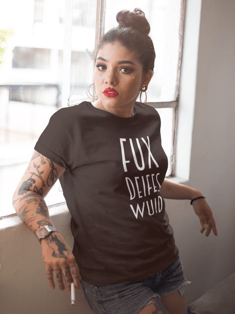 Bayrisch: Fux Deifes Wuid. Sehr wütend. - Premium T-Shirt