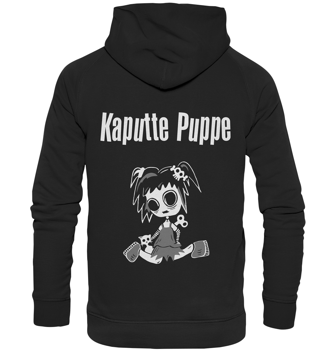 Kaputte Puppe - Basic Unisex Hoodie-Jacke