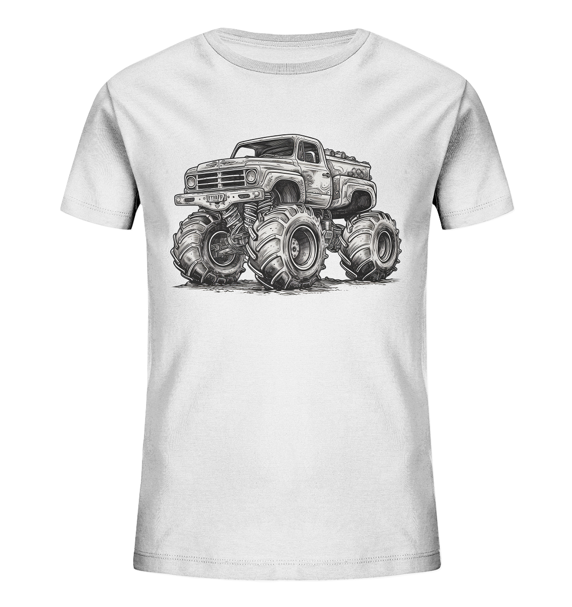 Monster Truck - Kids Organic Shirt