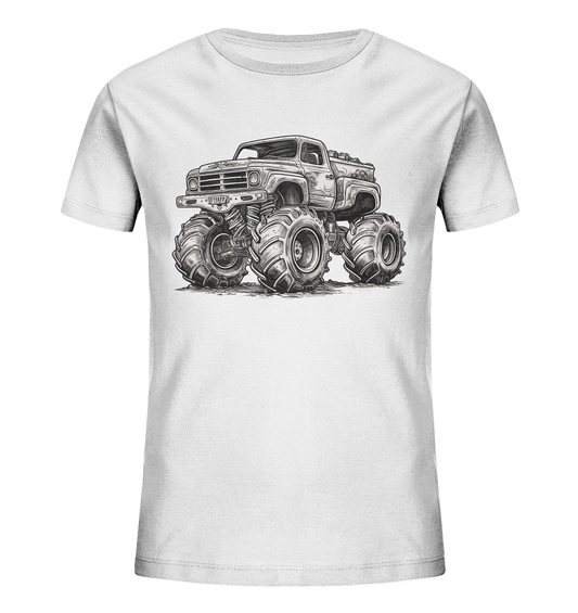 Monster Truck - Kids Organic Shirt