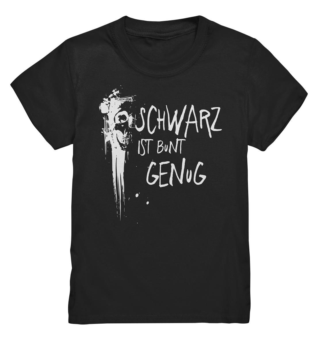 Schwarz ist bunt genug - Kids Premium Shirt