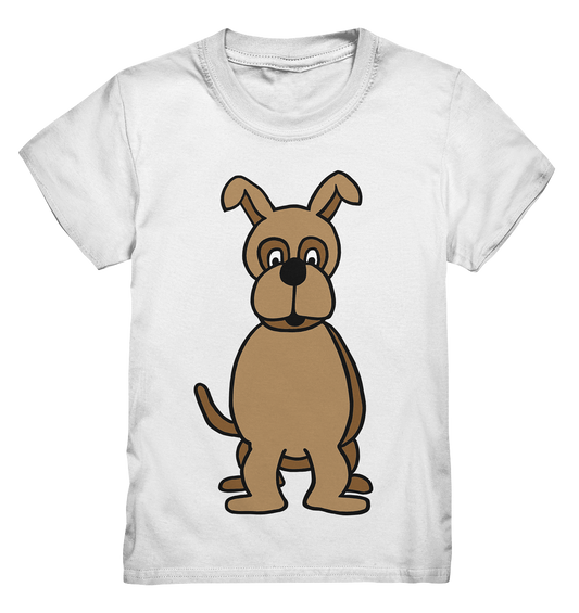 Brauner Hund - Kids Premium Shirt