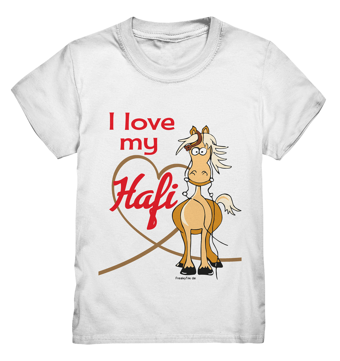 I love my Hafi. Haflinger - Kids Premium T-Shirt