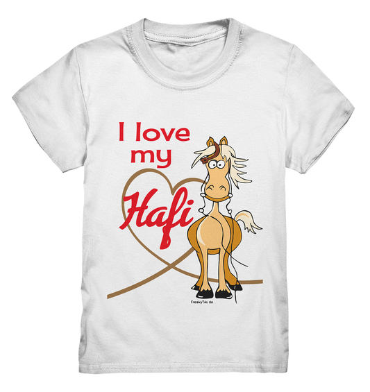 I love my Hafi. Haflinger - Kids Premium T-Shirt