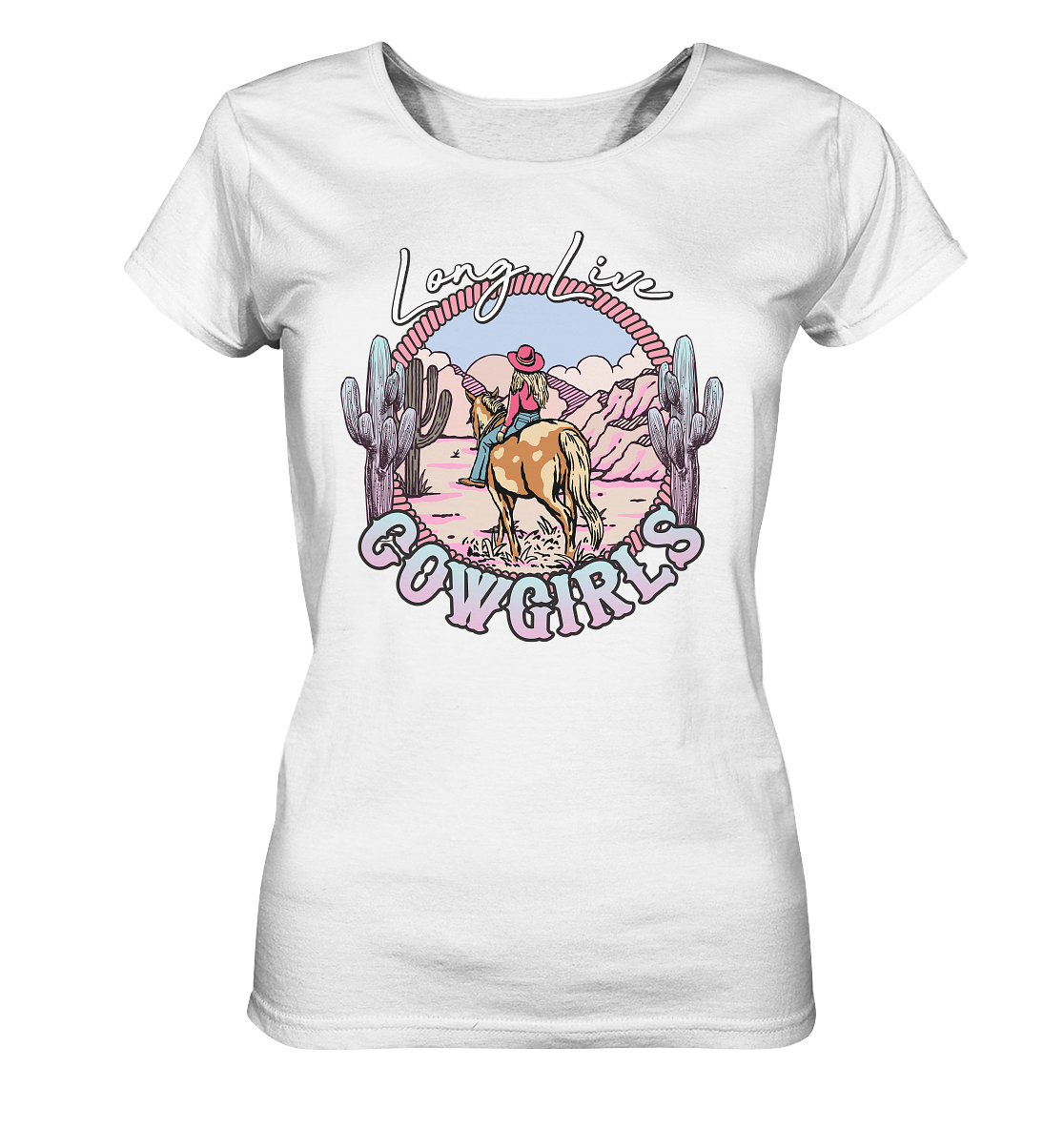 Long Live Cowgirl - Ladies Organic Shirt