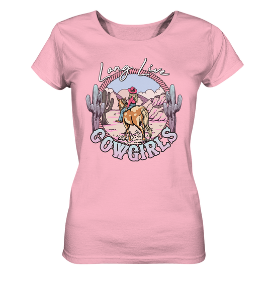 Long Live Cowgirl - Ladies Organic Shirt