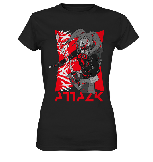 TerrorZicke Attack Manga Anime - Ladies Premium Shirt