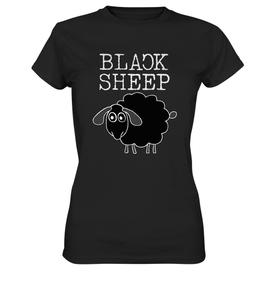 Black Sheep. Schwarzes Schaf - Ladies Premium Shirt