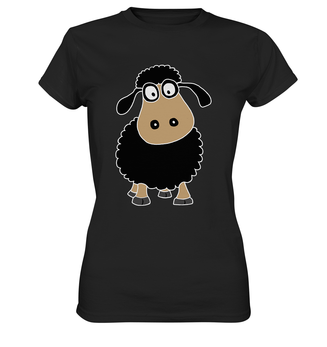 Schwarzes Schaf - Ladies Premium Shirt