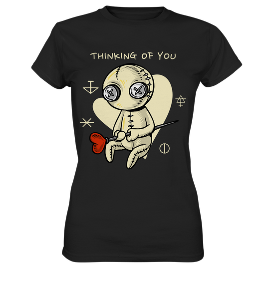 Thinking of you. Voodoo Love - Ladies Premium Shirt