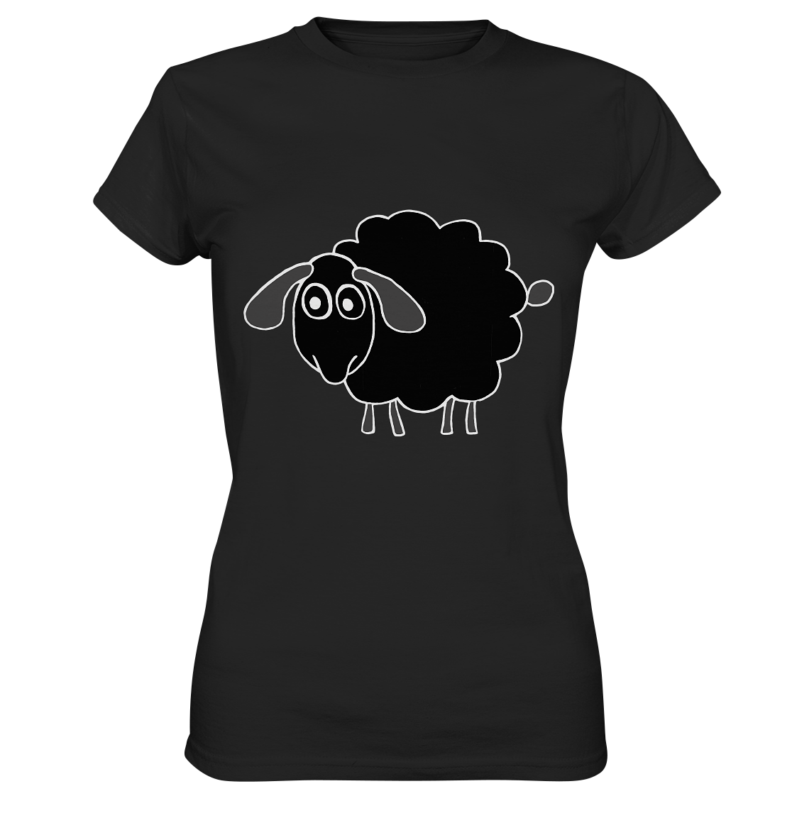 Schwarzes Schaf - Ladies Premium Shirt