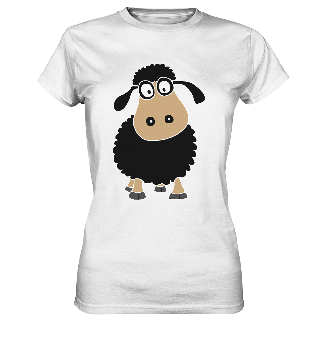 Schwarzes Schaf - Ladies Premium Shirt