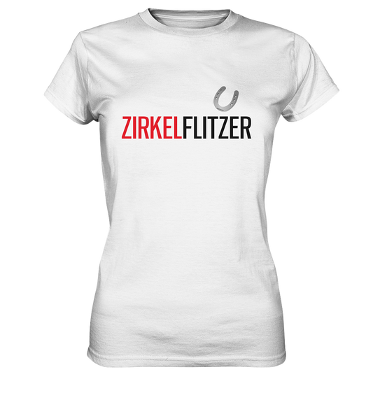 Zirkelflitzer Reining Westernreiten Pferd - Ladies Premium Shirt