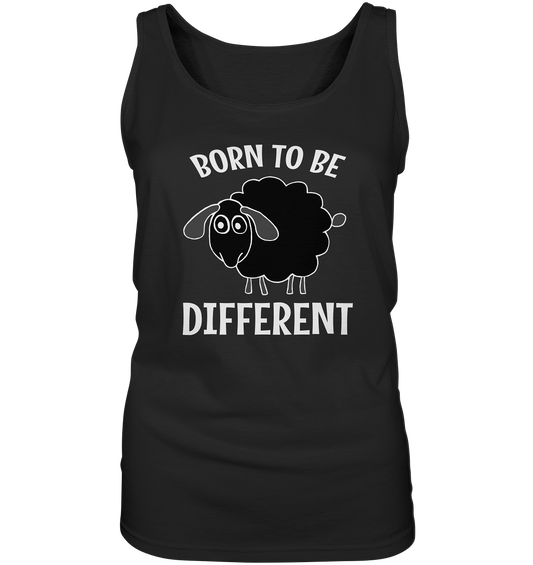 Born to be different. Schwarzes Schaf - Ladies Tank-Top