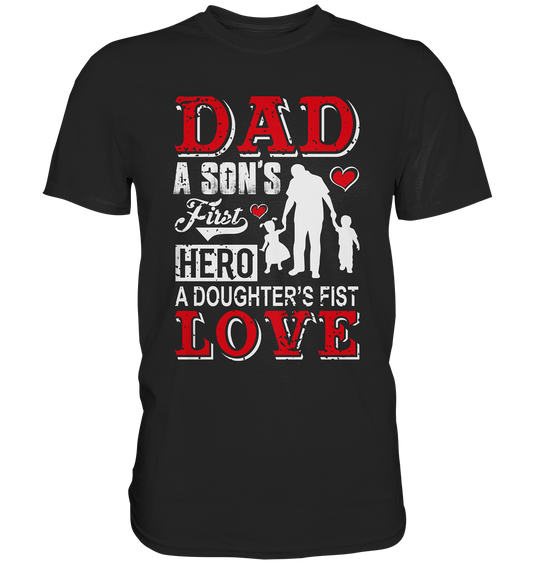 Vater-Tochter Love - Premium Shirt