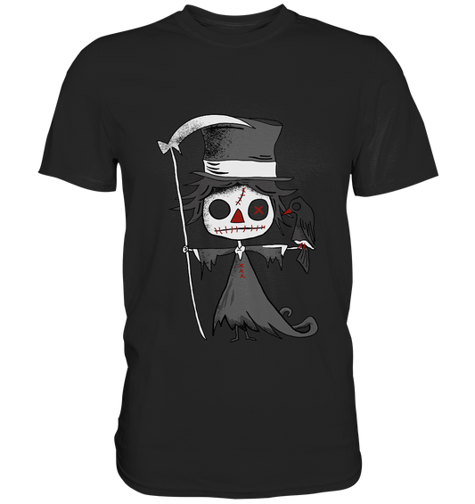 Sensemann Comic Gothic Skull - Premium Shirt