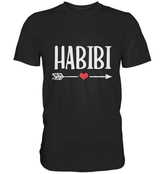 Arabisch: Habibi Schatz Liebling - Premium Shirt