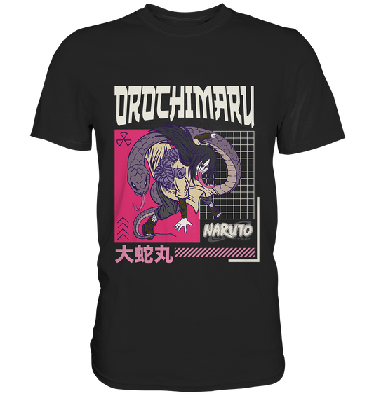 Orochimaru. Japanese Anime - Premium Shirt