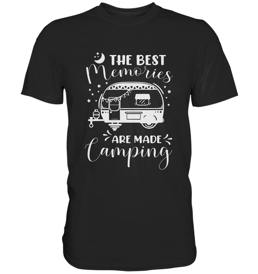 Best memories... Camping Wohnwagen - Premium Shirt