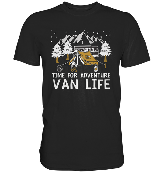 Time for Adventure. Van Life - Premium Shirt