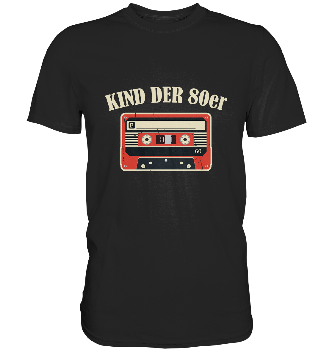 Kind der 80er Jahre. Retro Vintage - Premium Shirt