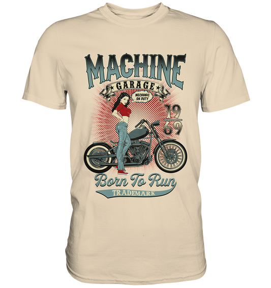 Machine Garage Rockabilly - Premium Shirt