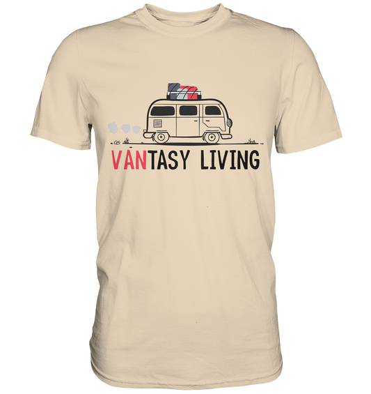 Vantasy Living. Camping -  Premium Shirt
