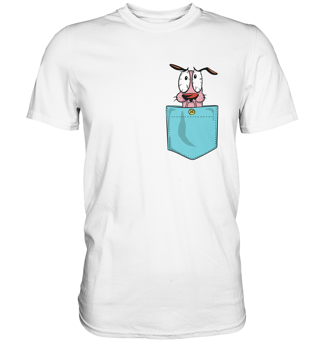 Pocket Dog. Hund in der Tasche - Unisex Premium Shirt